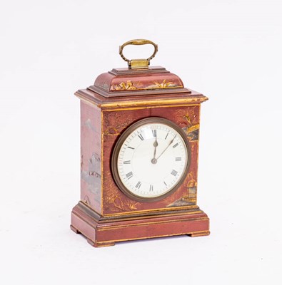 Lot 349 - Chinoiserie Decorated Desk Clock