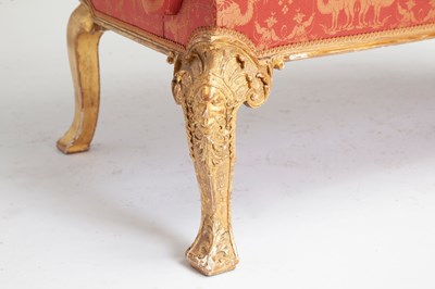 Lot 492 - George I Gilt-Gesso Settee