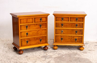 Lot 79 - Pair of Bedside Chests of Drawers