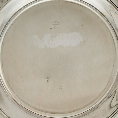 Lot 152 - Set of Twelve Reed & Barton Sterling Silver Bread Plates