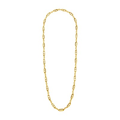 Lot 113 - Long Gold Chain Necklace