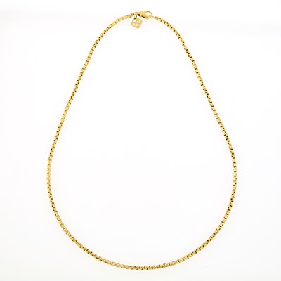 Lot 1180 - David Yurman Gold Chain Necklace