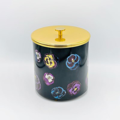 Lot 230 - Fornasetti "Viole" Pattern Ice Bucket