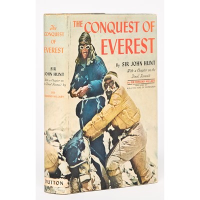 Lot 8 - Signed by Sir Edmund Hillary
