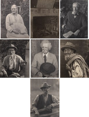 Lot 88 - Seven superb images by Doris Ulmann