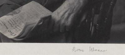 Lot 88 - Seven superb images by Doris Ulmann