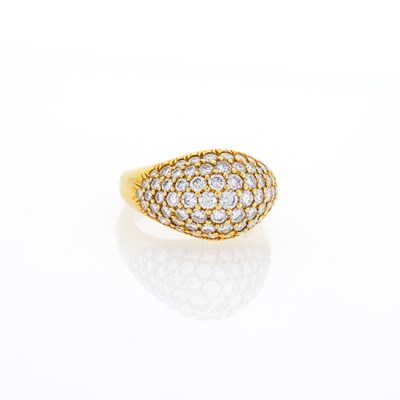 Lot 1039 - Kurt Wayne Gold and Diamond Dome Ring