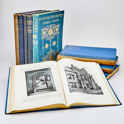 Lot 95 - 8 volumes of Avery Tipping's illustrated series on English architecture through the ages