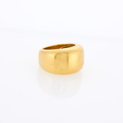 Lot 1001 - Cartier Wide Gold Ring, France