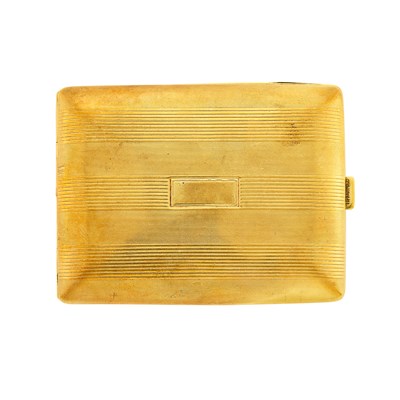 Lot 1306 - Tiffany & Co. Gold Compact