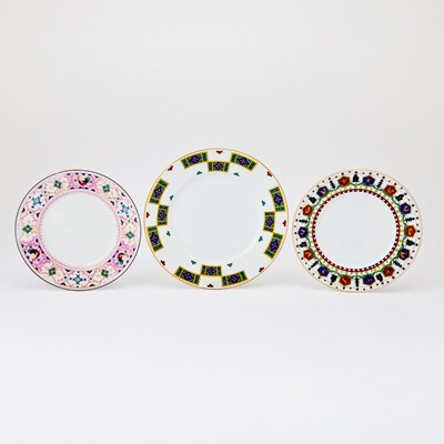 Lot 151 - Group of Six Kornilov Porcelain Plates