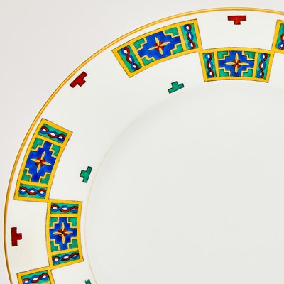 Lot 151 - Group of Six Kornilov Porcelain Plates