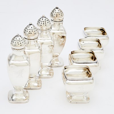 Lot 642 - American Sterling Silver Salt and Pepper Set