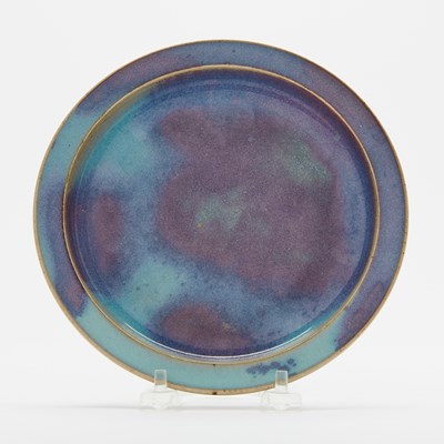 Lot 178 - A Chinese Jun Type Glazed Dish