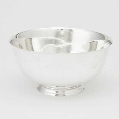 Lot 651 - Dominick & Haff Sterling Silver Revere-Form Bowl