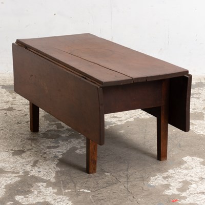 Lot 235 - Mahogany Drop Leaf Low Table