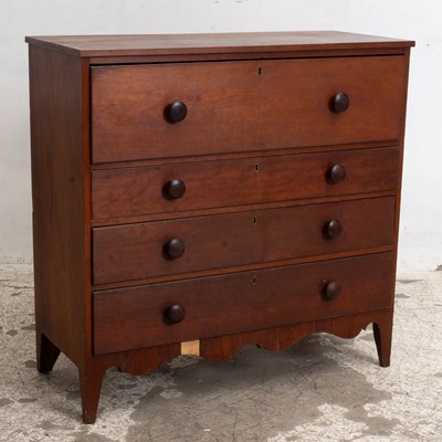 Lot 236 - Mahogany Four Drawer Chest