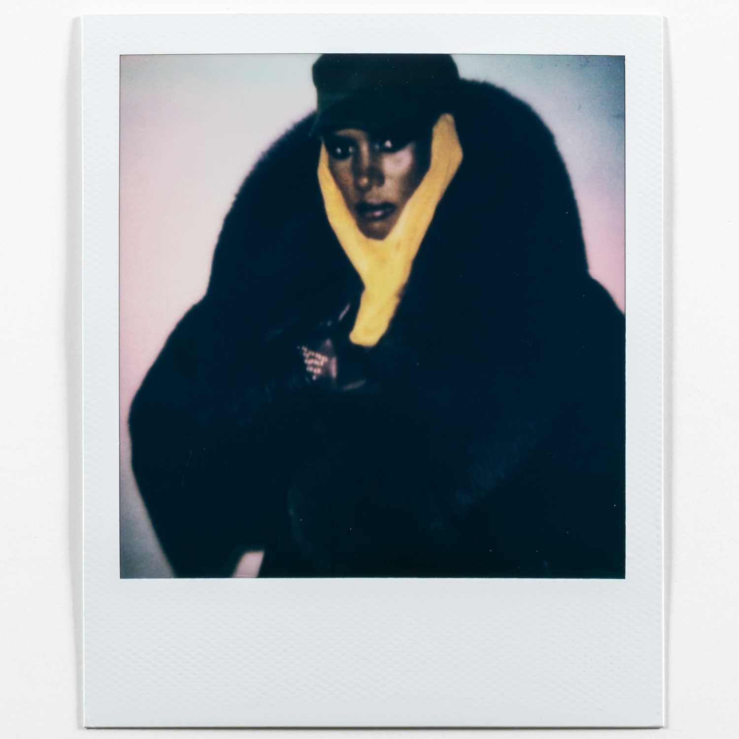 Lot 93 - Andy Warhol, Grace Jones in Black Coat, 1984
