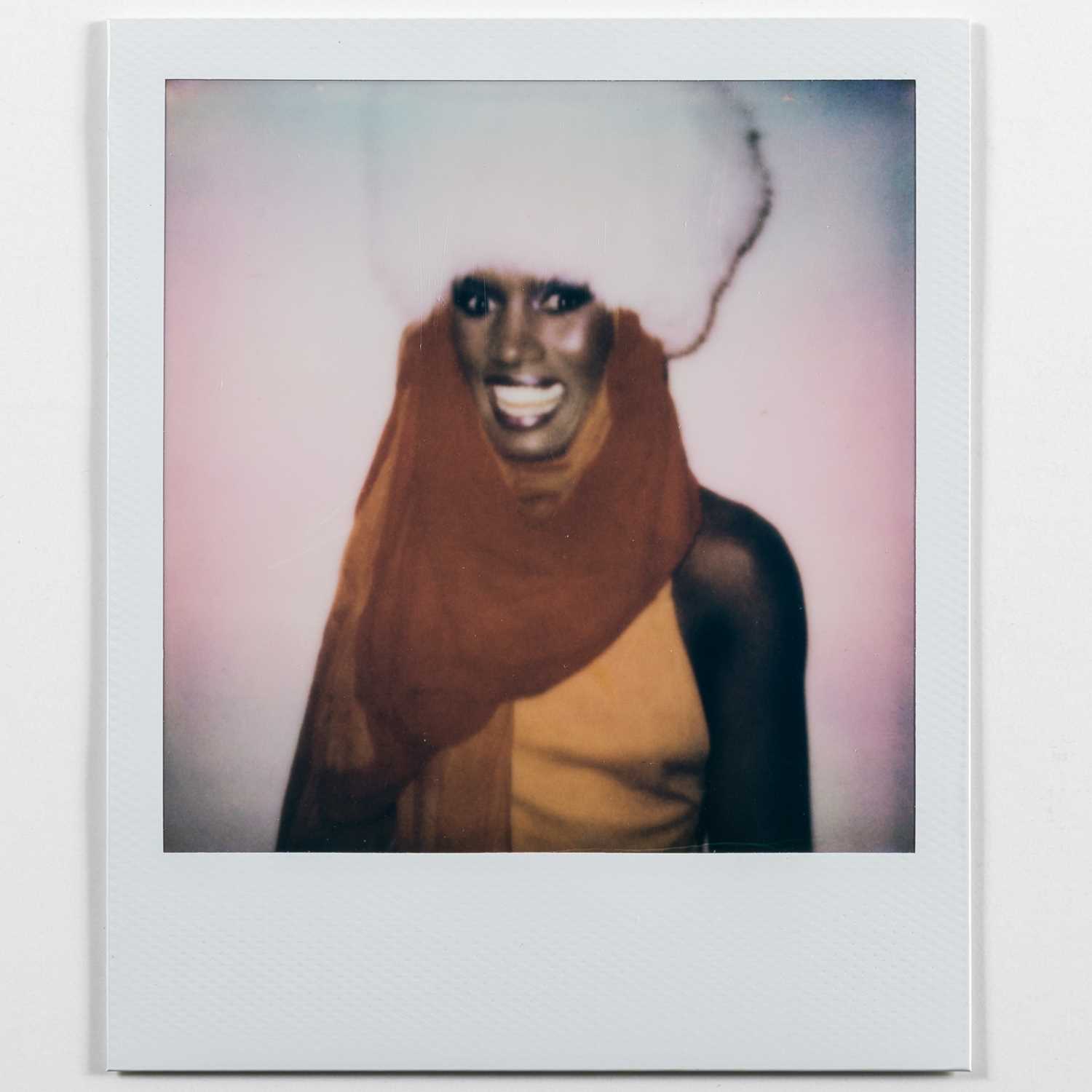 Lot 92 - Andy Warhol Grace Jones in Red Scarf, 1984