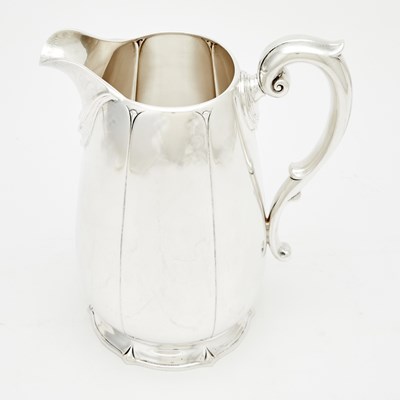 Lot 655 - Dominick & Haff Sterling Silver Footed Water Pitcher