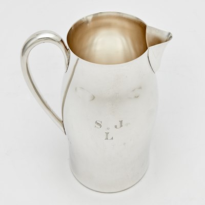 Lot 656 - American Sterling Silver Revere-Form Water Pitcher