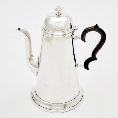 Lot 657 - American Sterling Silver Coffee Pot