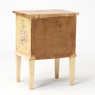 Lot 61 - Italian Neoclassical Style Painted Diminutive Commode
