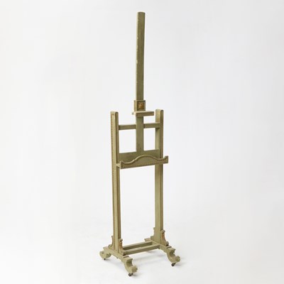 Lot 70 - Louis XVI Style Green Painted Easel