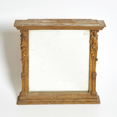 Lot 73 - Neoclassical Giltwood Vanity Mirror