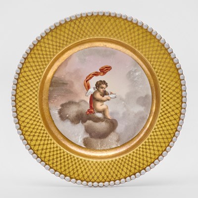 Lot 144 - Russian Porcelain Plate
