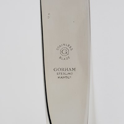 Lot 125 - Gorham Sterling Silver 'Decor' Pattern Partial Flatware Service