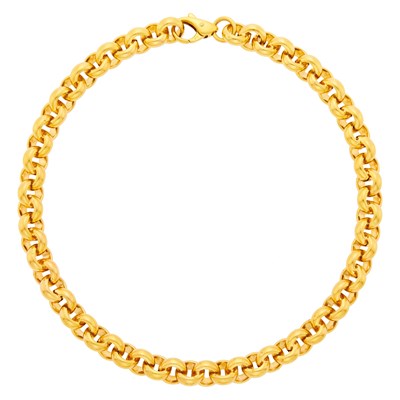 Lot 86 - Gold Link Necklace