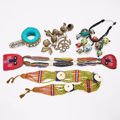 Lot 548 - Group of Tribal Inspired Costume Jewelry