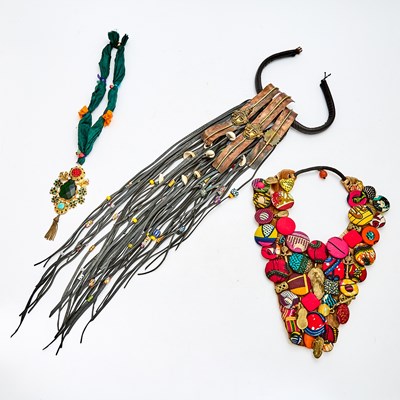 Lot 56 - Two Tribal-Inspired Costume Necklaces