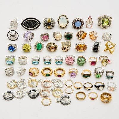 Lot 209 - Group of Fashion Costume Rings