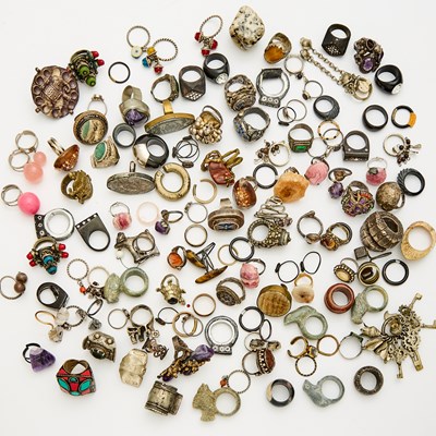 Lot 701 - Group of Costume Rings