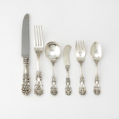 Lot 36 - Reed & Barton Sterling Silver 'Francis I' Pattern Flatware Service