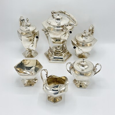 Lot 1099 - Shreve, Crump & Low Sterling Silver Tea and Coffee Service