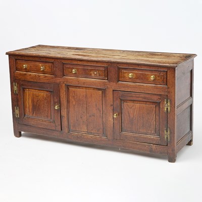 Lot 259 - English Provincial Oak Cabinet