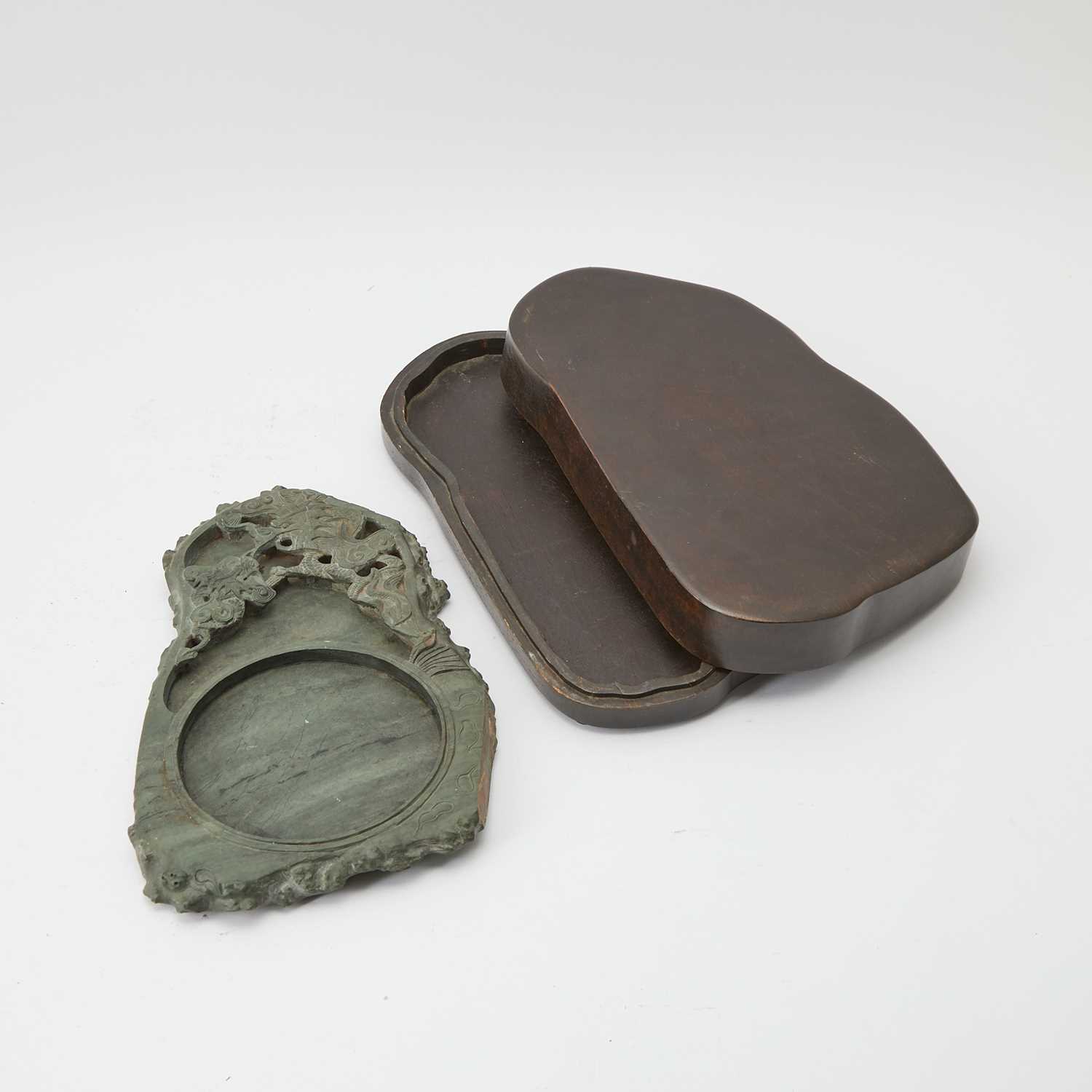 Lot 99 - Chinese 'Dragon' Inkstone