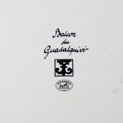 Lot 921 - Hermès Balcon du Guadalquivir Porcelain Dinner Service