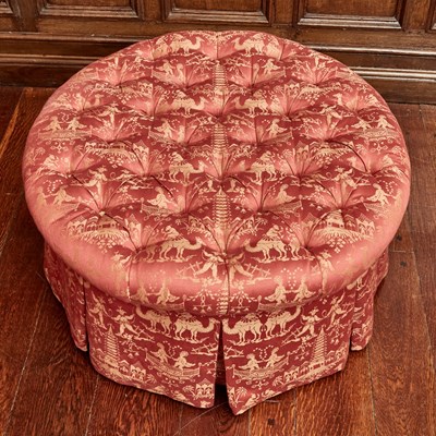 Lot 520 - Victorian Style Upholstered Ottoman