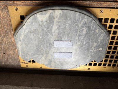 Lot 525 - Set of Four Continental Neoclassical Painted and Parcel-Gilt Wall Brackets