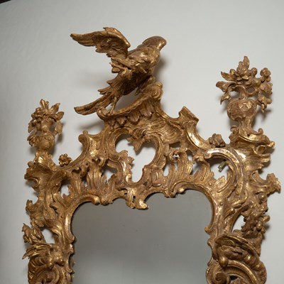 Lot 548 - George II Giltwood Mirror