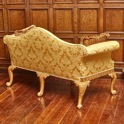 Lot 547 - George II Giltwood Sofa