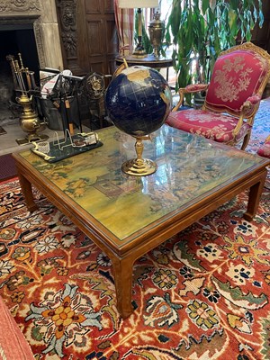 Lot 538 - Chinese Style Painted Walnut Low Table