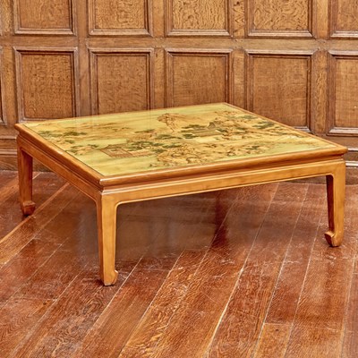 Lot 538 - Chinese Style Painted Walnut Low Table