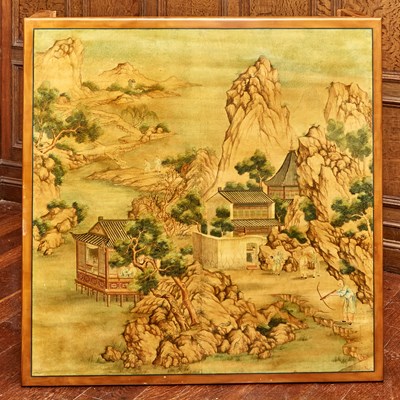 Lot 538 - Chinese Style Painted Walnut Low Table