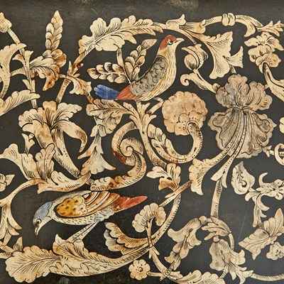 Lot 542 - Northern Italian Baroque Style Scagliola Inlaid Top