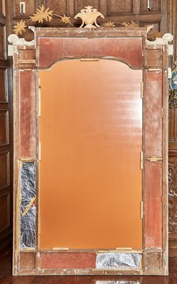 Lot 543 - Pair of Continental Painted and Parcel Gilt Mirrors